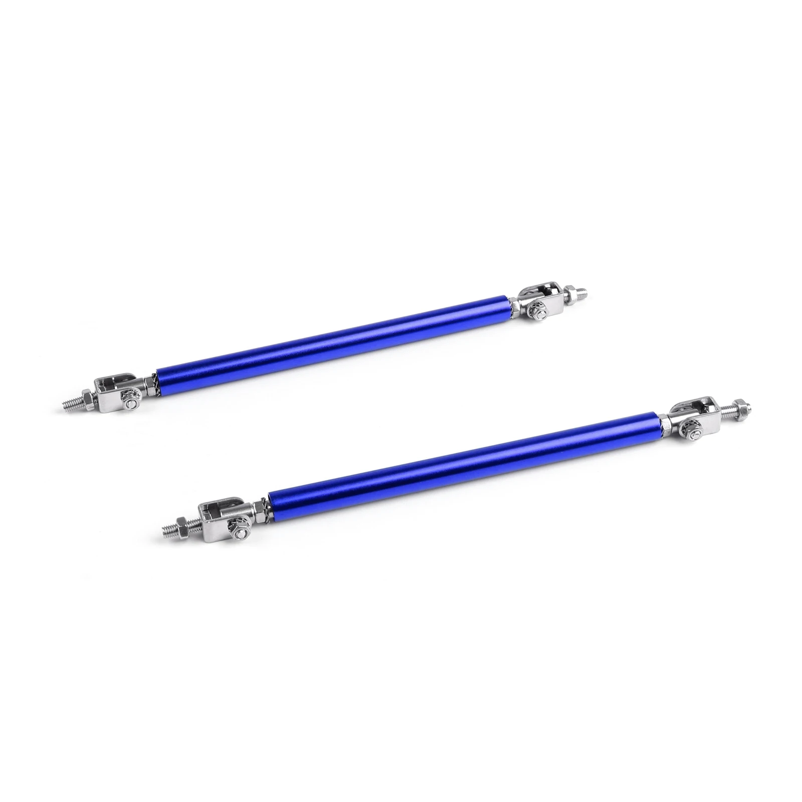 

Areyourshop Auto Universal Fit Front Rear Bumper Splitter Rod Support Stabalizer Lengh Blue