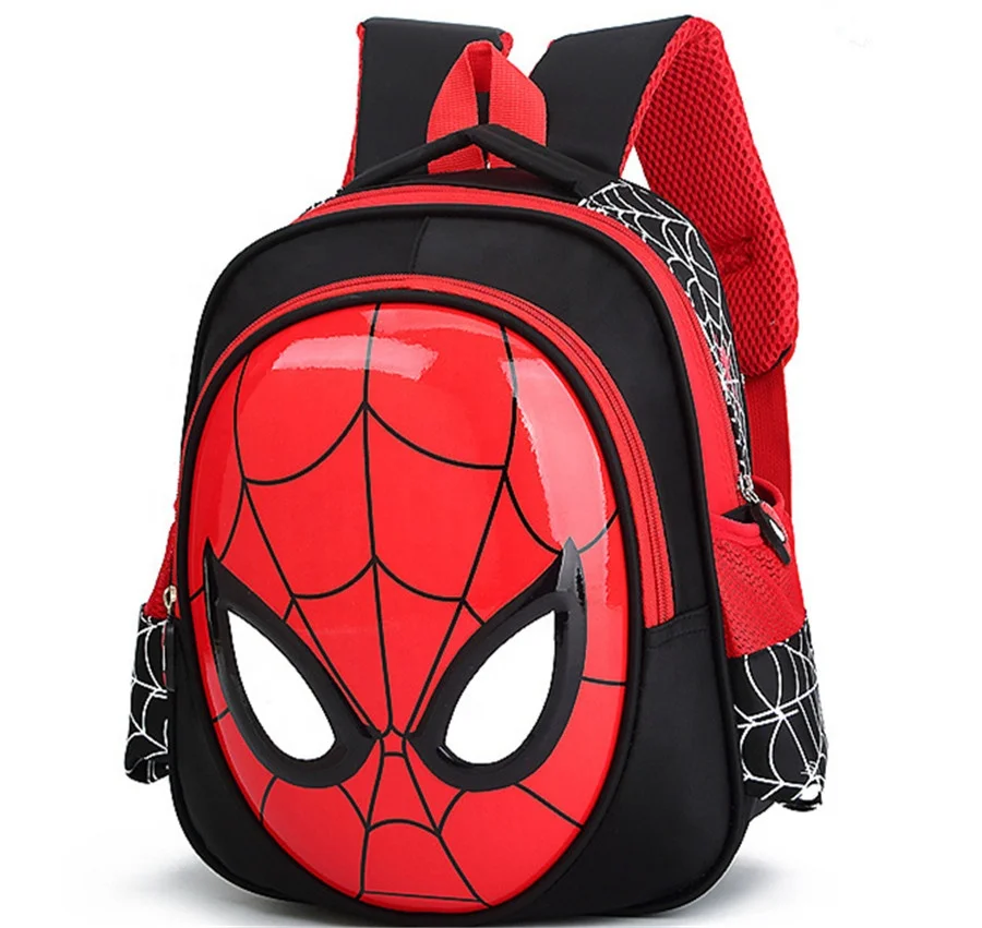 

3D 3-6 Year Old School Bags For Boys Waterproof Backpacks Child Spiderman Book bag Kids Shoulder Bag Satchel Knapsack, Customized