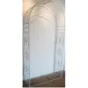 metal wire garden arch