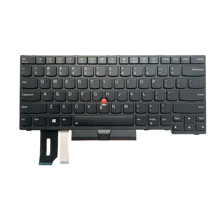 

HK-HHT For Lenovo Thinkpad E480 E485 E490 L480 L490 T480S T490 T495 L390 laptop US keyboard without backlit