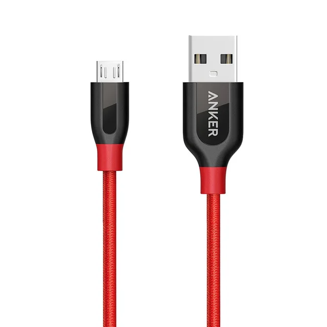 

For Anker Powerline+ Micro USB Premium Durable Cable [Double Braided Nylon] for Samsung, Nexus, LG, Motorola, Android Smartphone