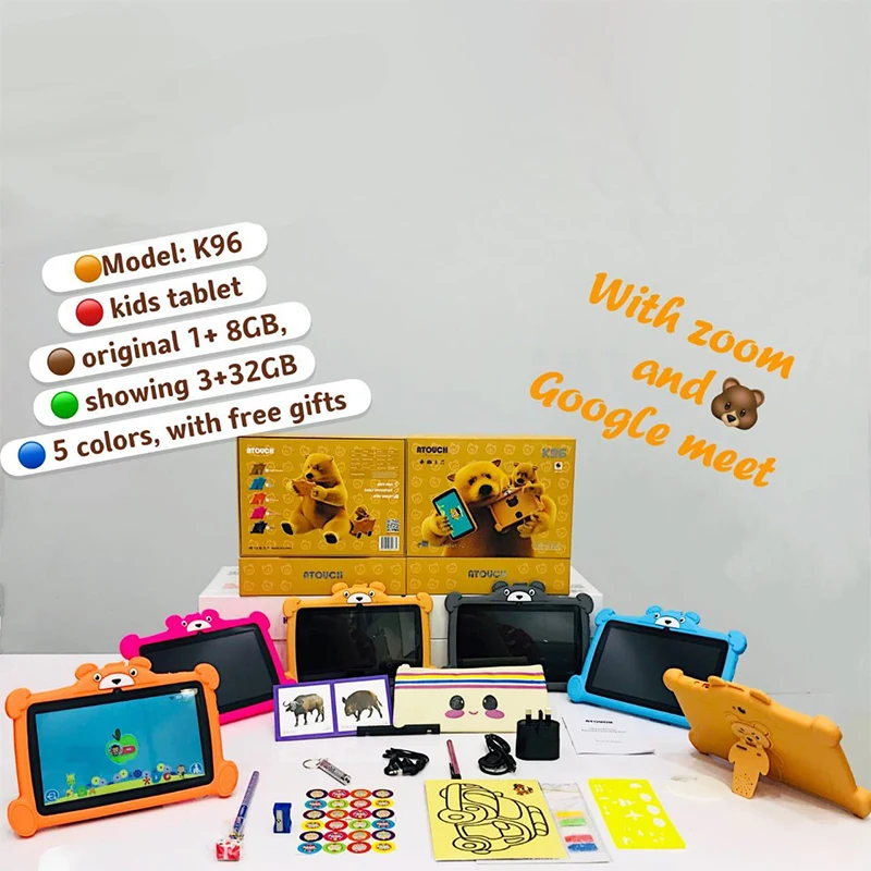 

Baby Gift Game Apps Android 8.1 3GB RAM 32GB ROM WiFi Tablet  Kids Tablet Pc For child
