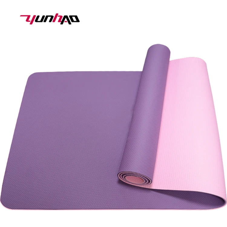 

YC Wholesale Fitness Double Side Custom Print Logo Eco Friendly Yoga Mat Tpe 8mm, Customized color