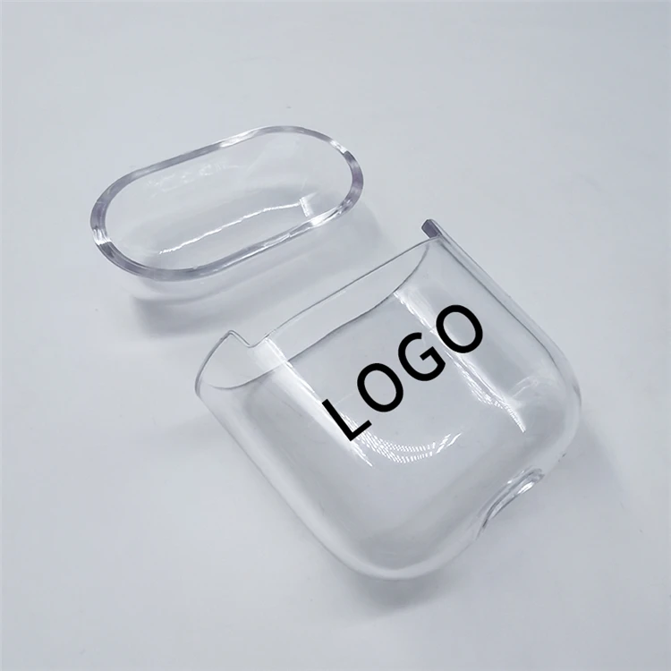 

Protective case for airpods cover fashion transparent wireless earphone case Hard PC earphone covers