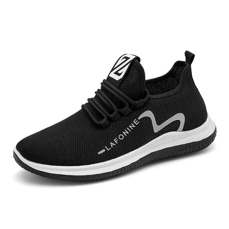 

Cheap Hot Sale in stock Running sneakers fashion casual sneakers black and grey colors walking style shoes