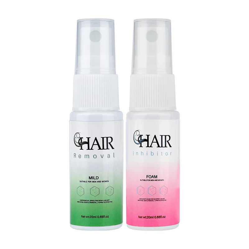 

Permanent hair removal skin care set hair removal spray for men and women