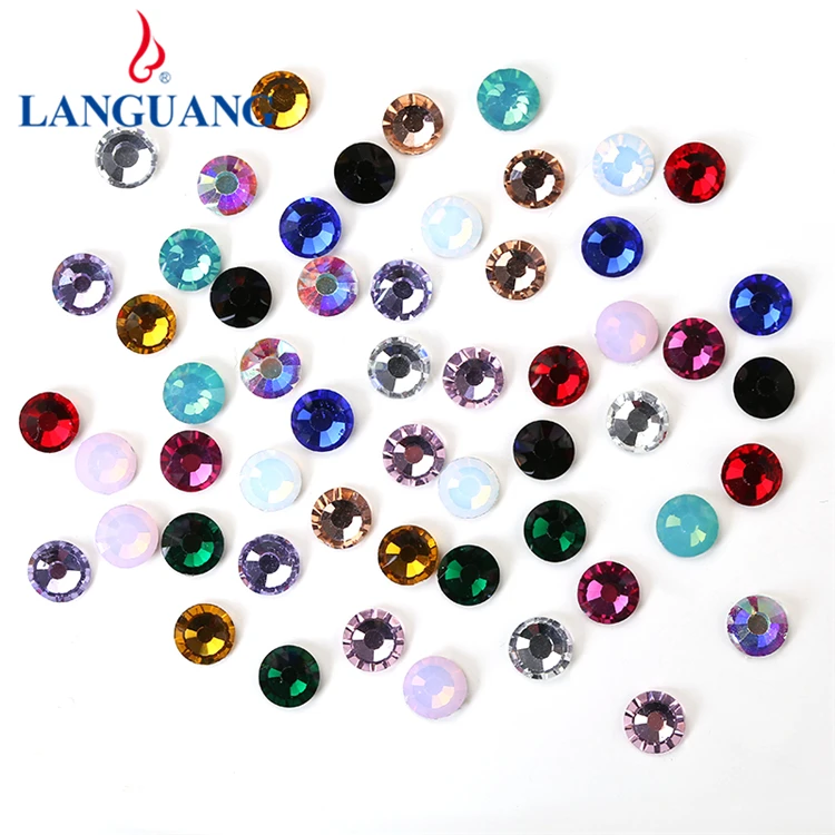 

LanGuang wholesale bulk rhinestone Hotfix Rhinestone jewelry decoration accessories, Color