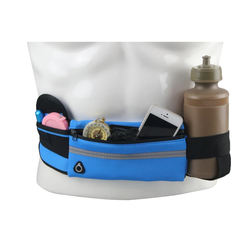 

tactical backpacks outdoor riding waist bag roll top fly fishing waist polyester waterproof fanny pack waist women shoulder bag, Blue