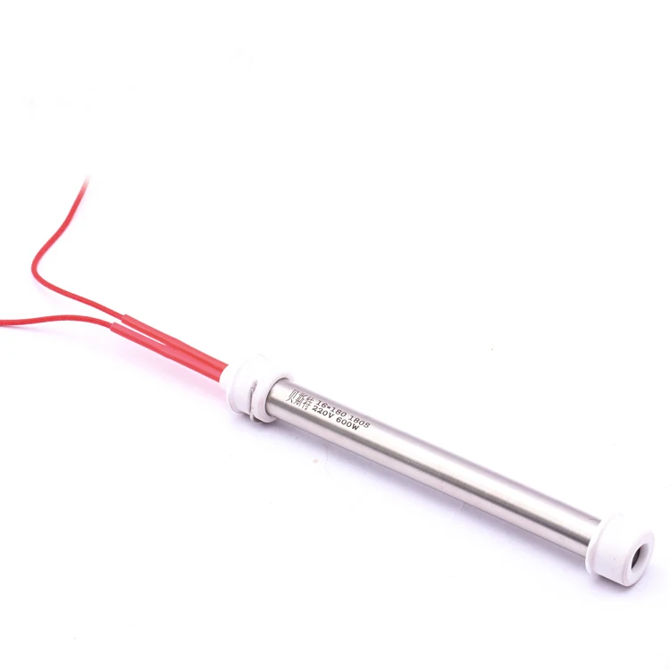 12mm 220v 40w Nichrome Wire Electric Air Cartridge Heater Ceramic Tube