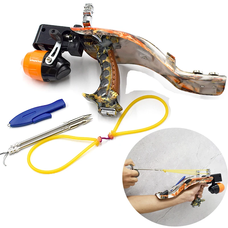 

Shooting fish outdoor hunting slingshot multifunctional laser precision fish slingshot