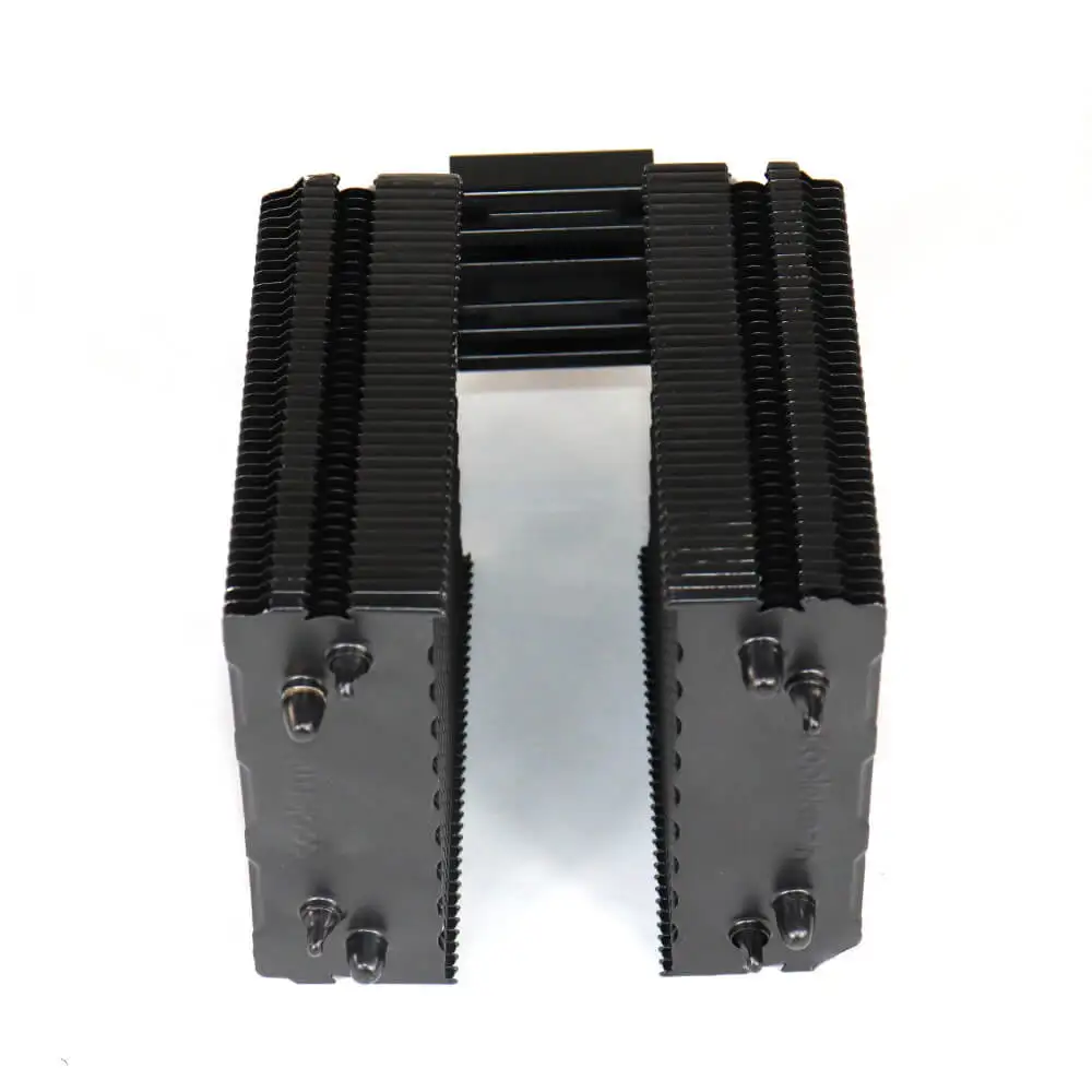 

Zipper Fin Anodized Aluminum Heat Sink For CPU Cooling