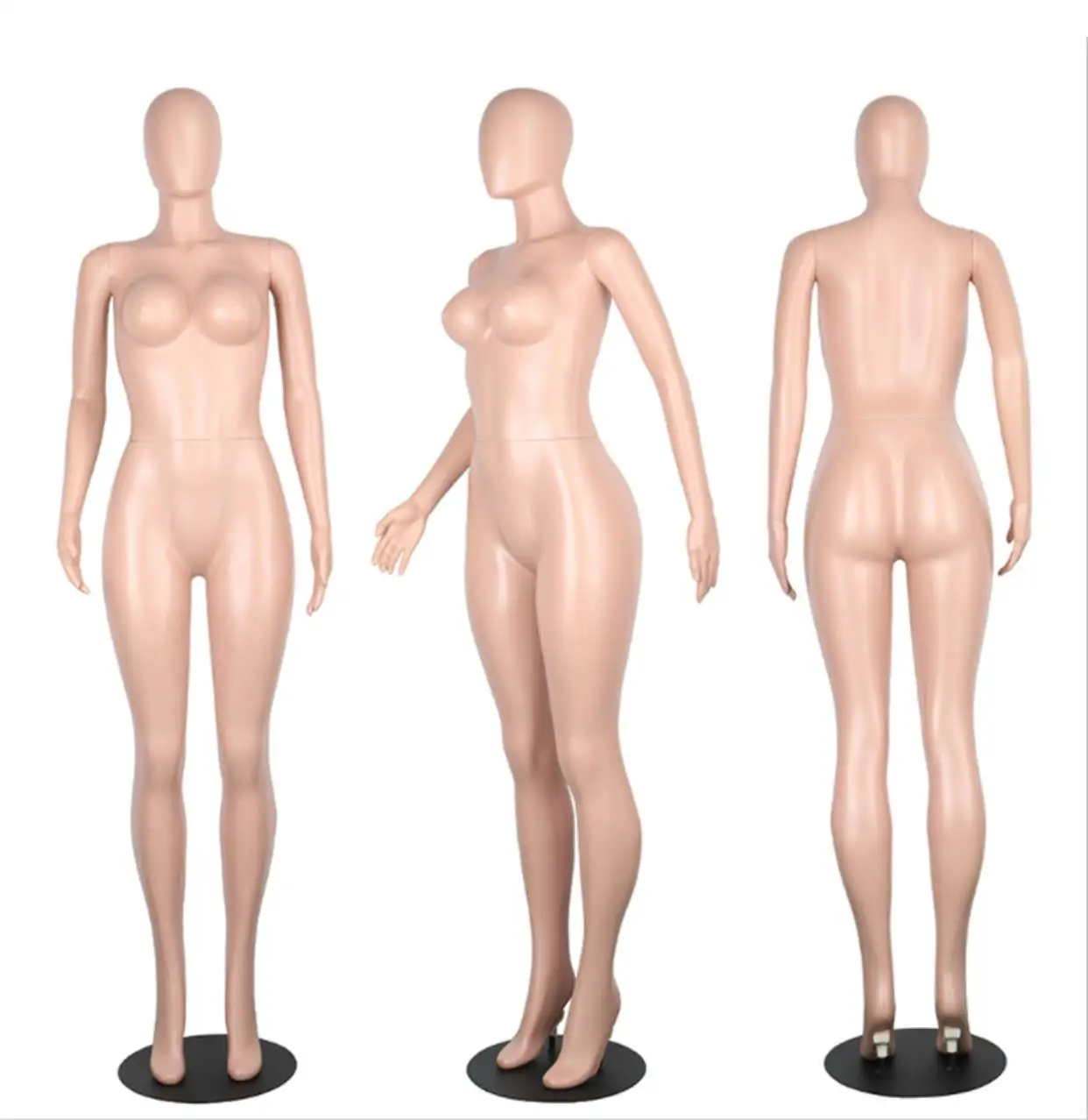 

Guangzhou Clothing Factory African American Mannequin Full Body Adult Hot Sale Big Bust Hips Semale Mannequin, Female mannequin