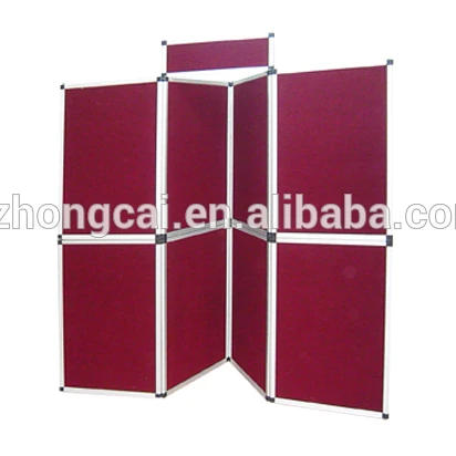 
poster wall display stand folding panel backdrop 