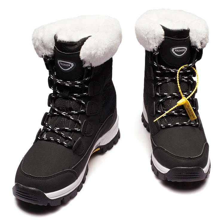 

2021 New Design Wholesale Shoes Snow Boots Women Shoes Gril Winter Boots for Women, White;black