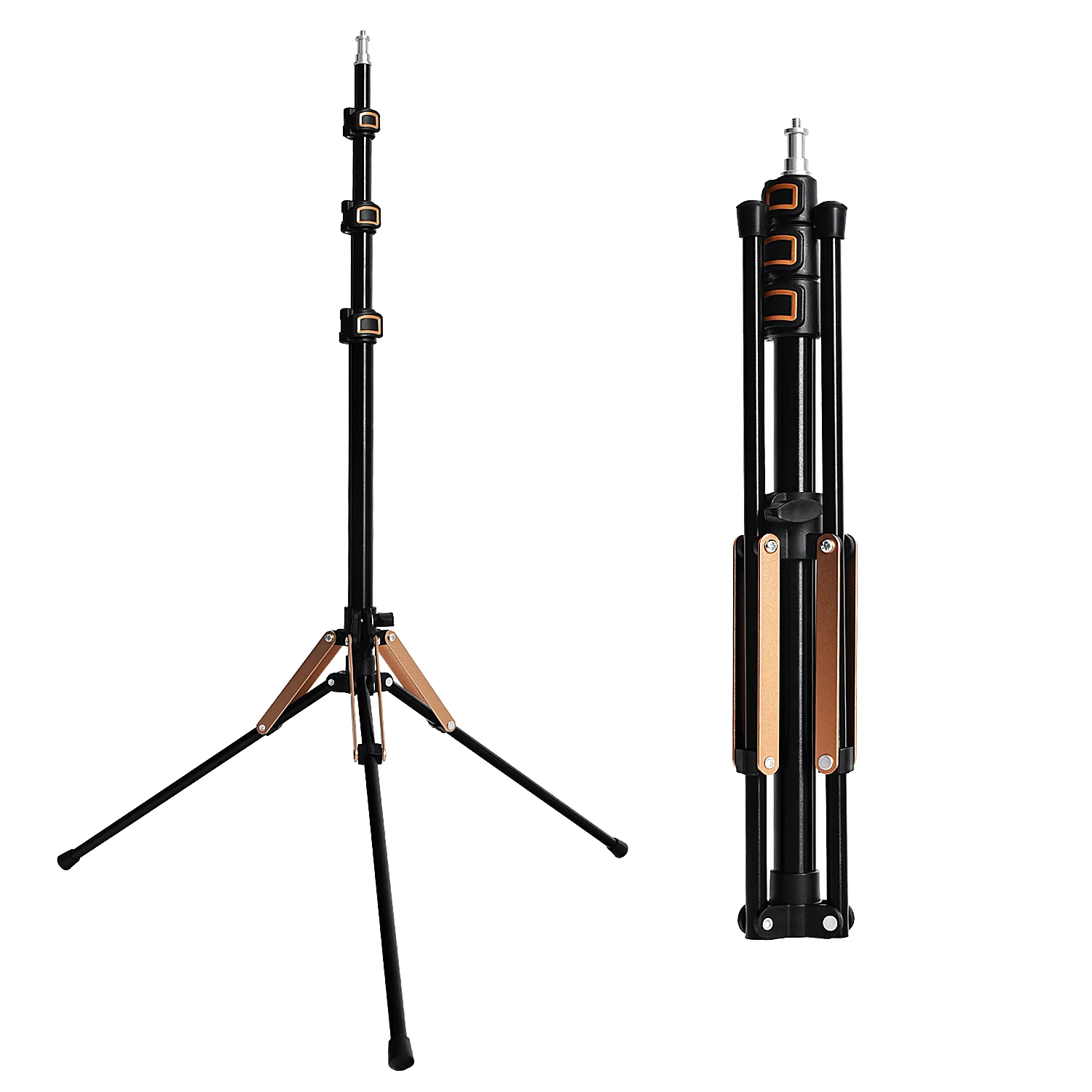 

FOSOTO FT-195 1/4 Screw Folding Light Tripod Stand for Relfectors, Softboxes, Lights, Umbrellas, Backgrounds