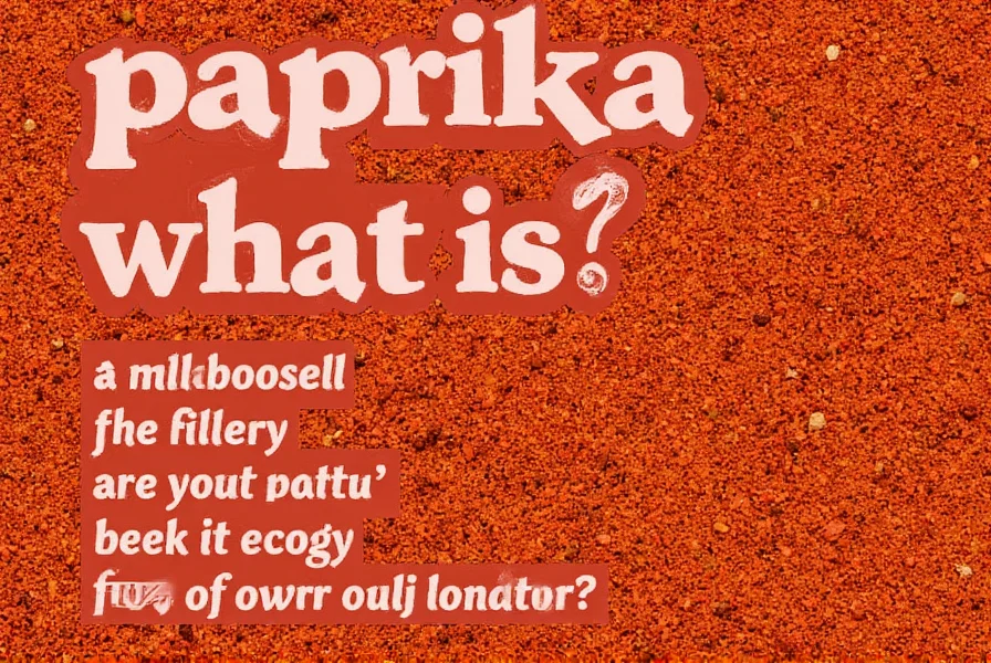 paprika bag
