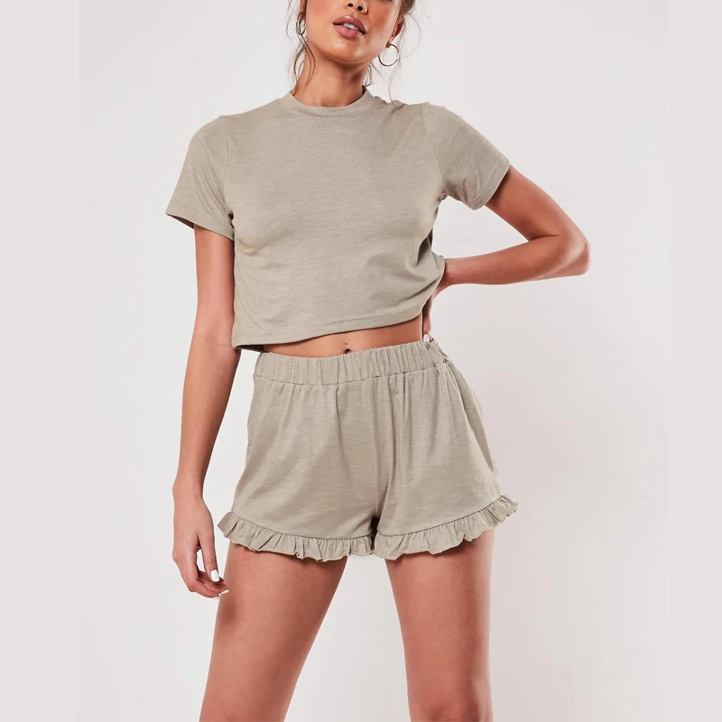 

Low Moq Nightgown Wholesale Private Label Lounge Wear, Pink, navy, black, orcustomized color