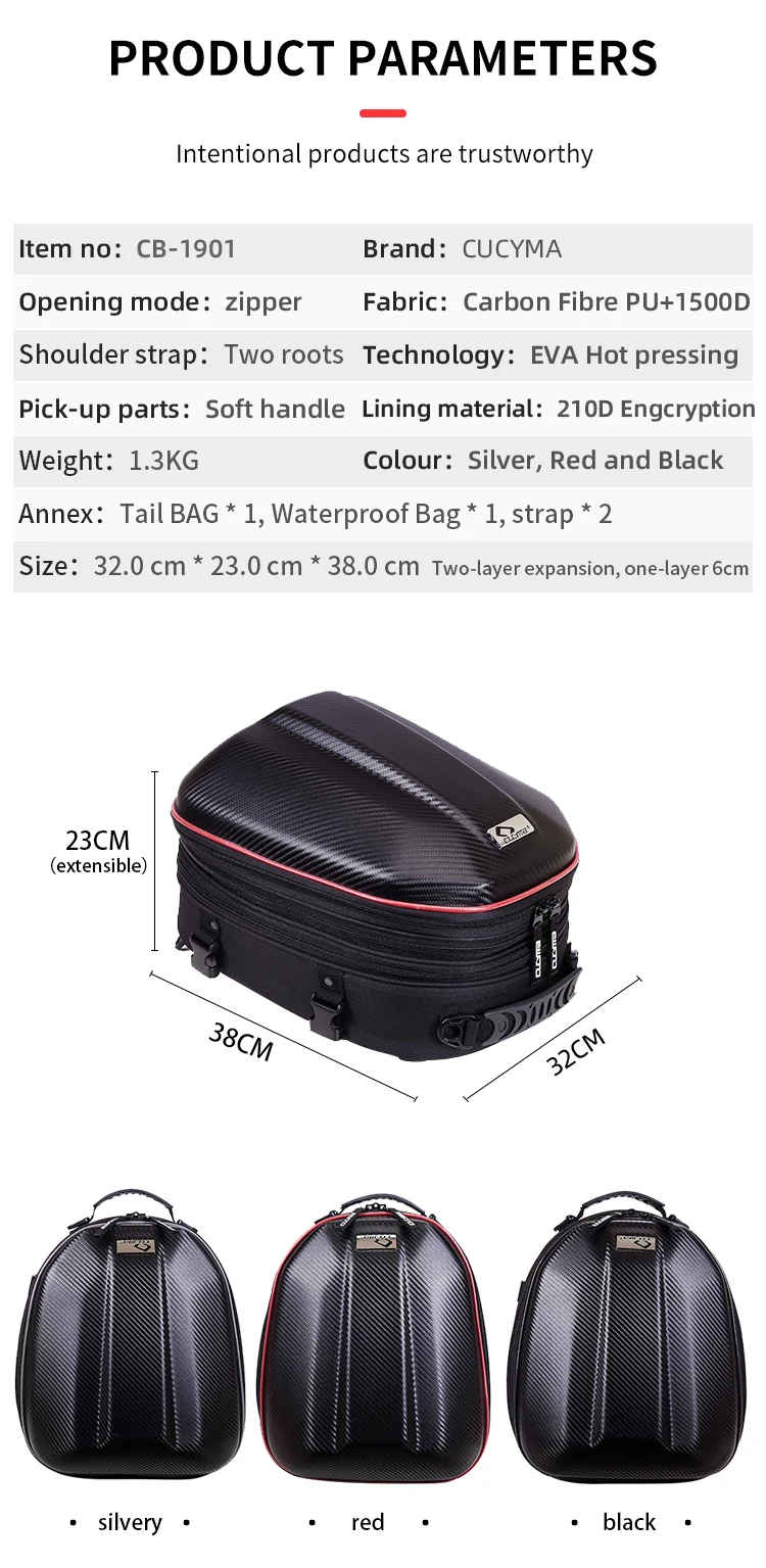 cucyma tail bag