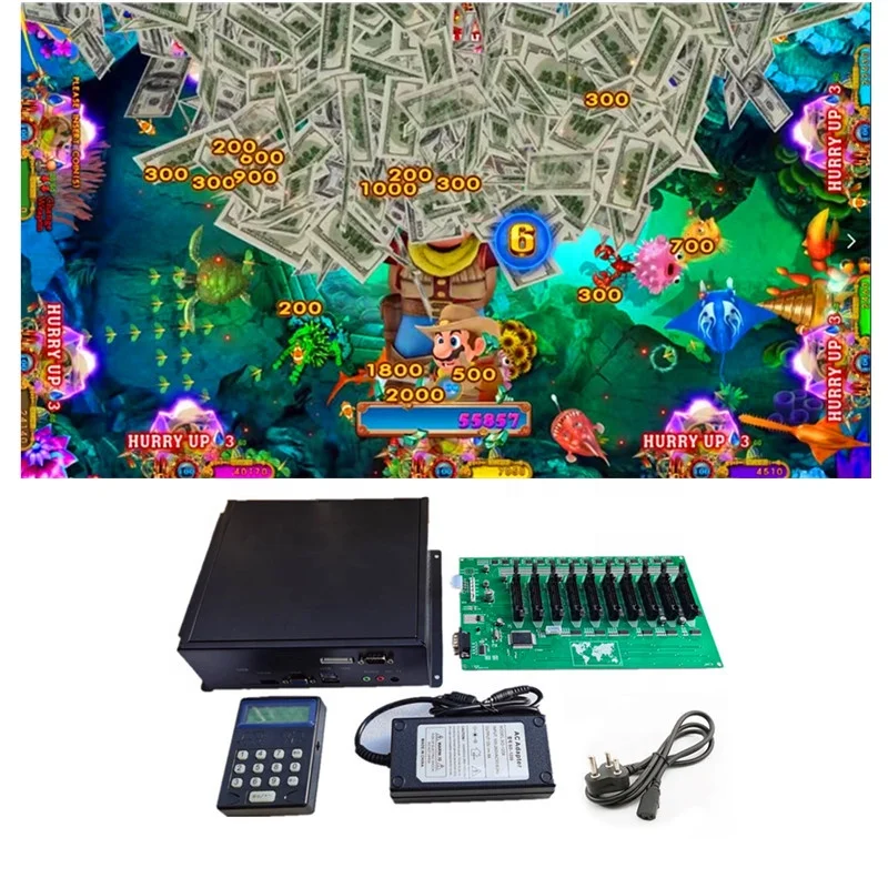 

Hot fishing game Happy Cowboy Fighter Fishing Game Machine gambling