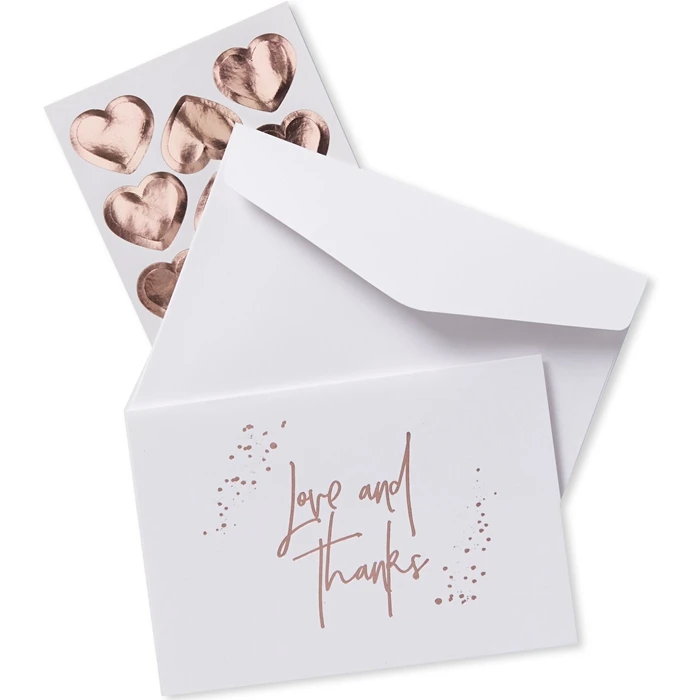Custom high quality Black greeting card , embossing gold foil stamp thank you card