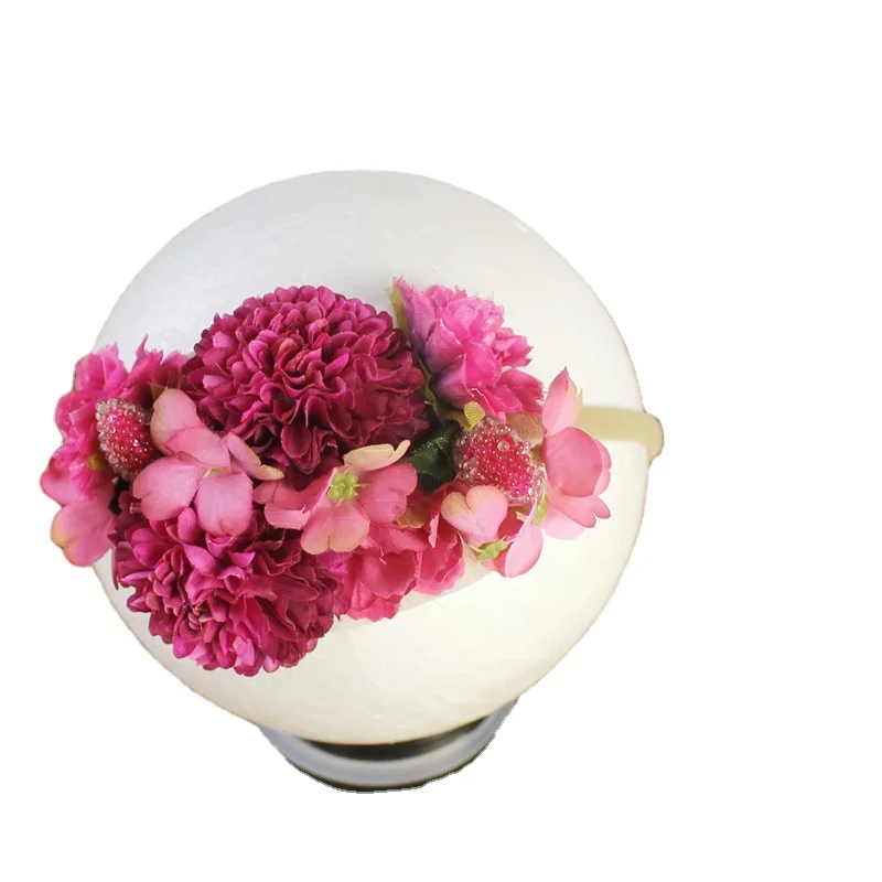 

Baby photography headwear newborn photography accessories hair band baby head flower