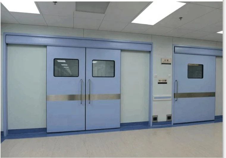 Двери для медицинских учреждений. Дверь в больнице. Двери в операционную. Двери для операционных.