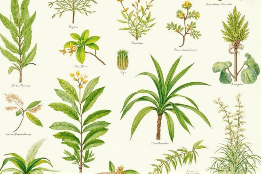 Ginger family plants growing in a tropical garden setting