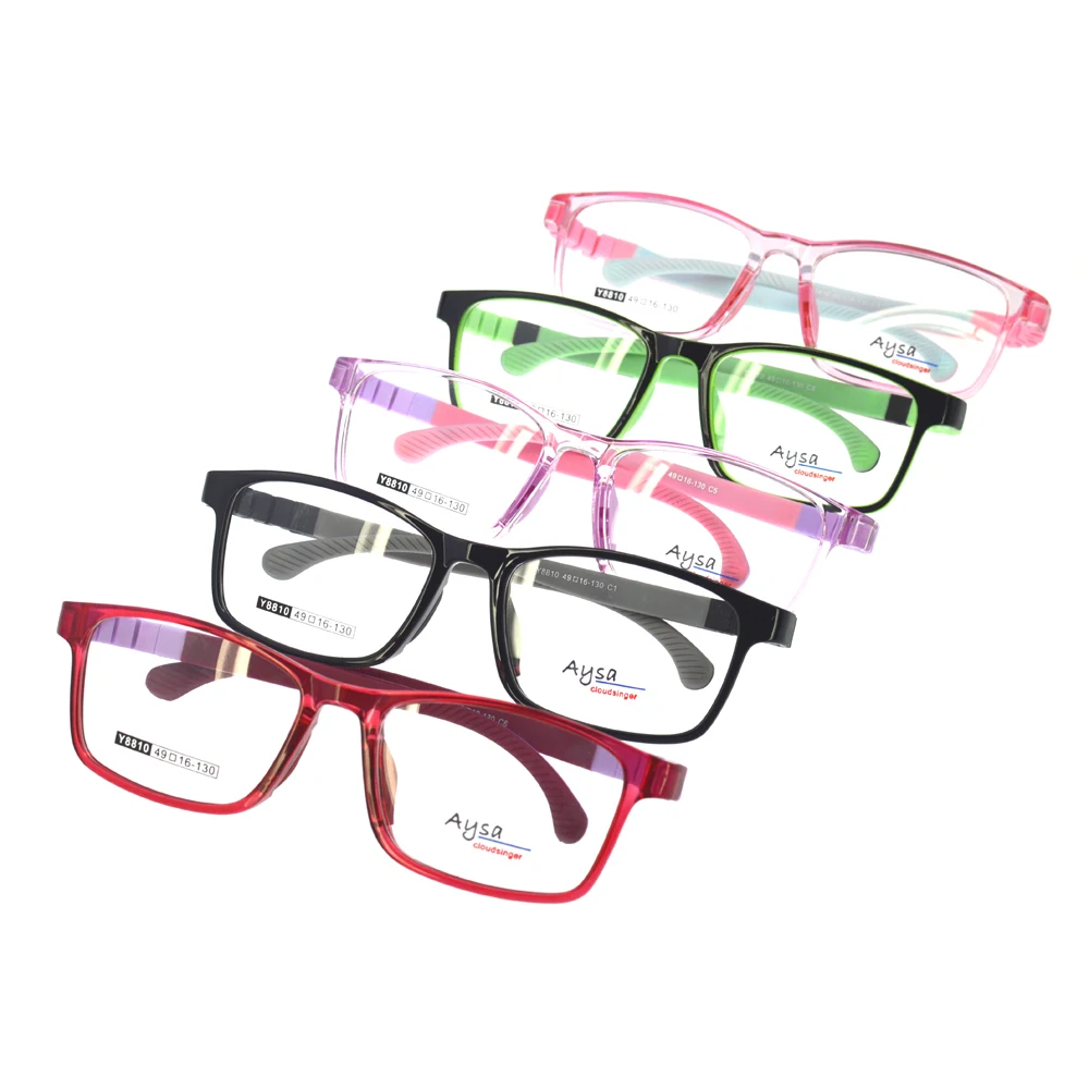 

Tr90 Glasses Kids Anti Glare Filter Children Eyeglasses Girl Boy Optical Frame Clear lenses Ready Goods, 10colors