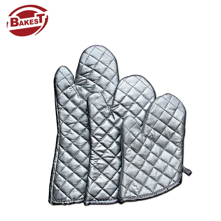 Image of Bakest Baking Kitchen Gloves High Heat-resistant Temperature Resistant Cotton Ovens Pizza Baking Microwave Ovens