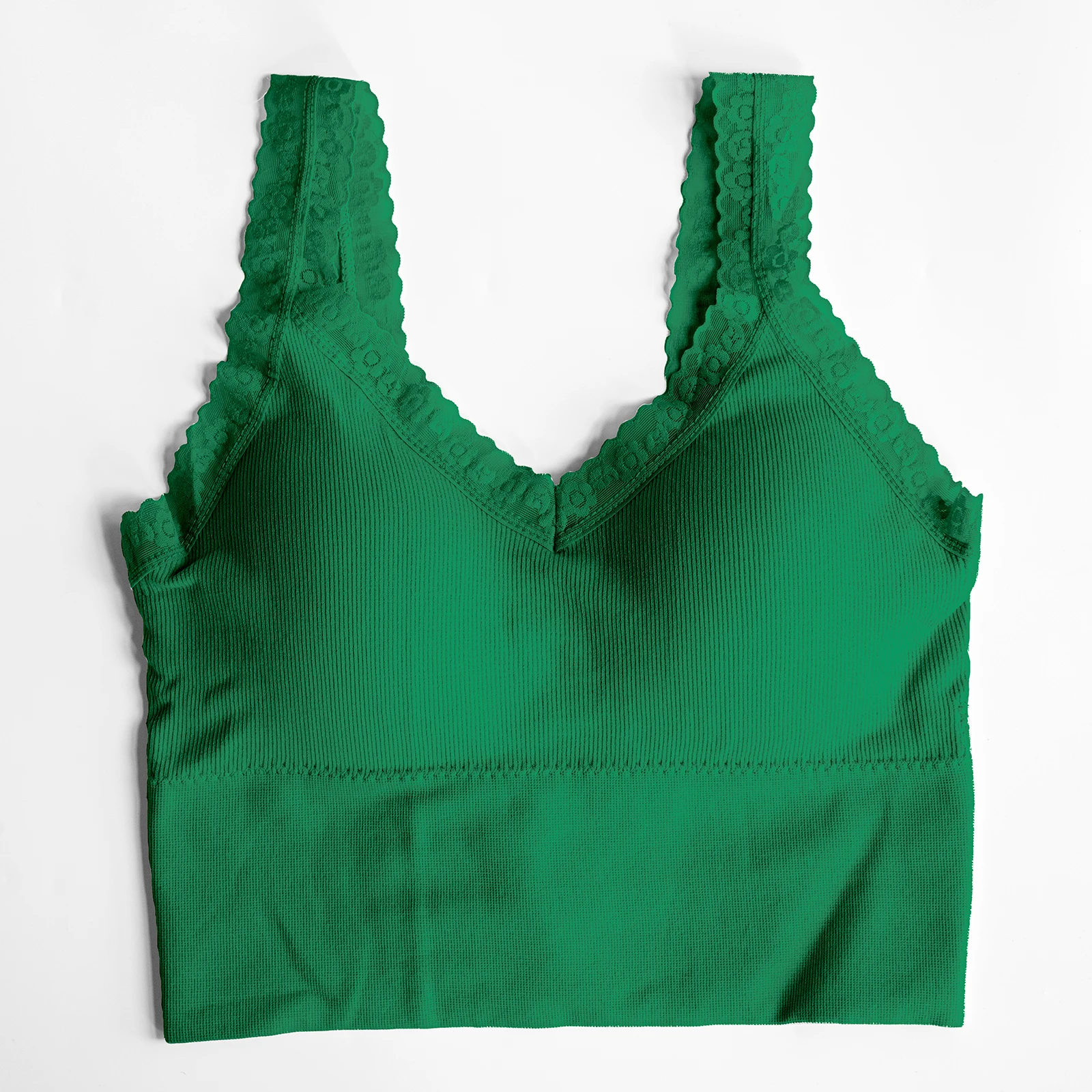 

Wholesale Many Colors Women Comfortable Padded Ladies Yoga Seamless Latex Bra