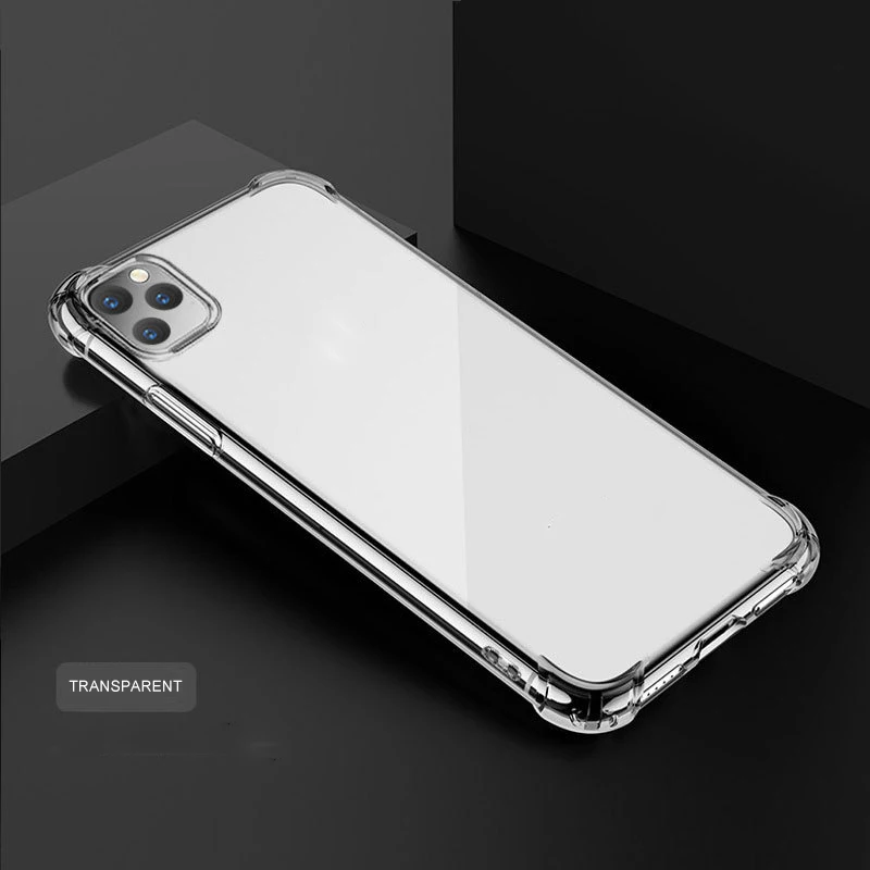 

Soft Tpu Transparent Case for iPhone 12,For iPhone 12 case Clear, Colors optional