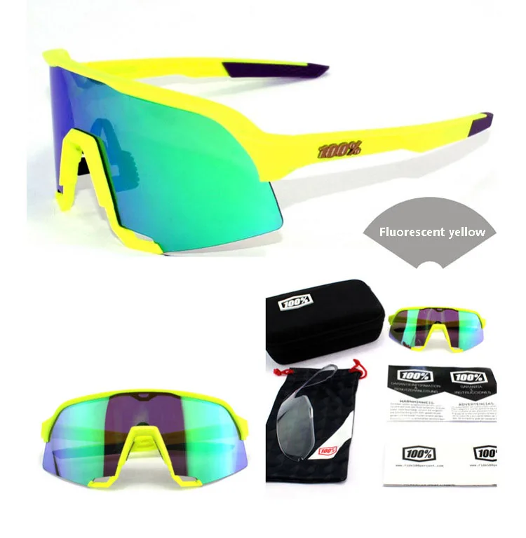 

New Trendy Men Sport Cycling Glasses Windproof Polarized Sun Sunglasses