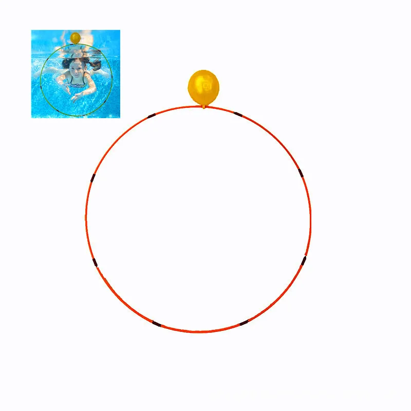 

Factory Wholesale Water Sports Swim Ring Kids Floating Toy Underwater Swimming Ring Games Pool Hoop Toys Swim Thru Rings Diving