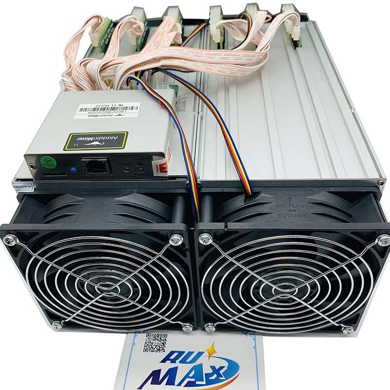 

Rumax Low Cost Cheap high harshrate used miner T1 32TH/S second hand miner Aladdin T1 32T Free PSU