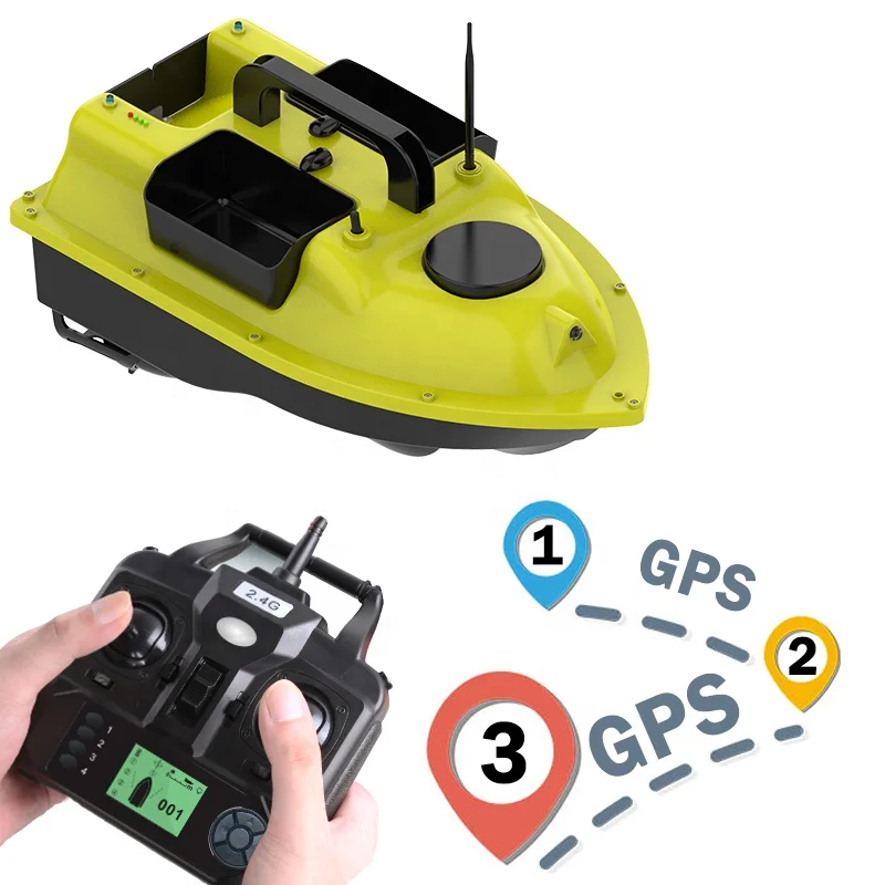 Autopilot 3 Baiting Point Remote Auto Home Radio Control Rc Lures Ship For Carp Fish Plastic