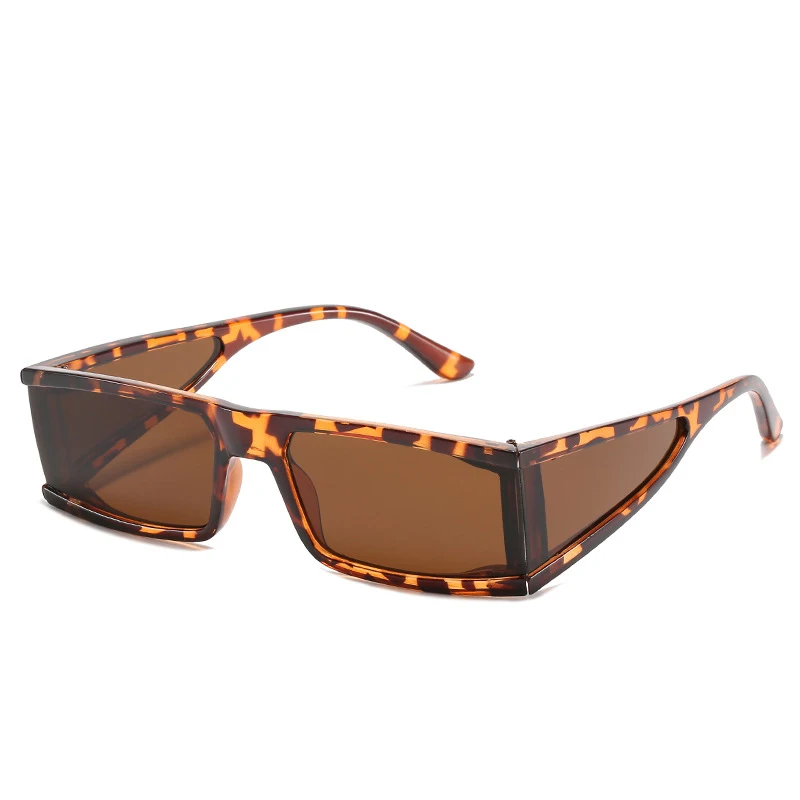 

New Fashion Leopard frame Best Polarized Men and Women Square Sunglasses 2021