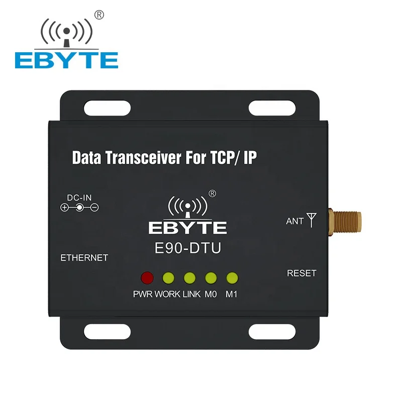 433mhz iot lora gateway outdoor 8km long range wireless transceiver terminal sx1278 lora modules DTU RJ45 ethernet interface - Famidy.com