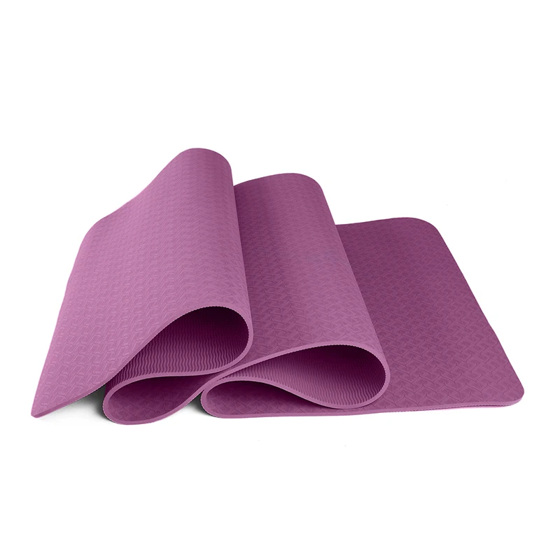

Purple TPE Mat Pilates,Organic Yoga Mat Eco Friendly Custom, Customized