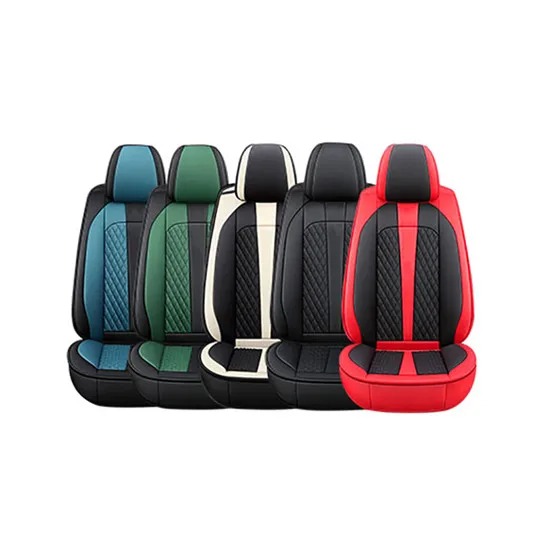 

Muchkey High Quality Comfortable Leather Seat Cover Car Seat Cover Universal Leather Luxury Design Car Seat Cover