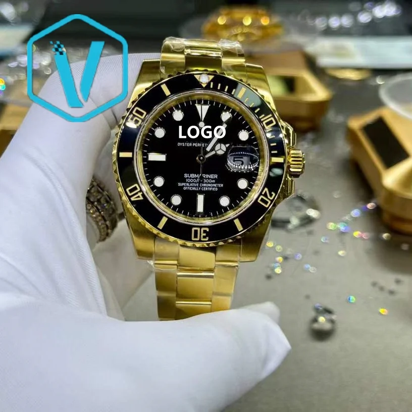 

Customized 30cc 18k gold-covered 41mm3235 movement rollexables watch