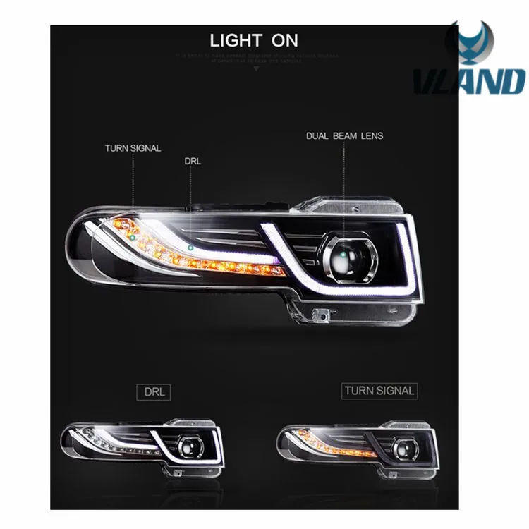VLAND manufacturer for car Led rear light FJ Cruiser 2007-UP wholesale price Plug And Play