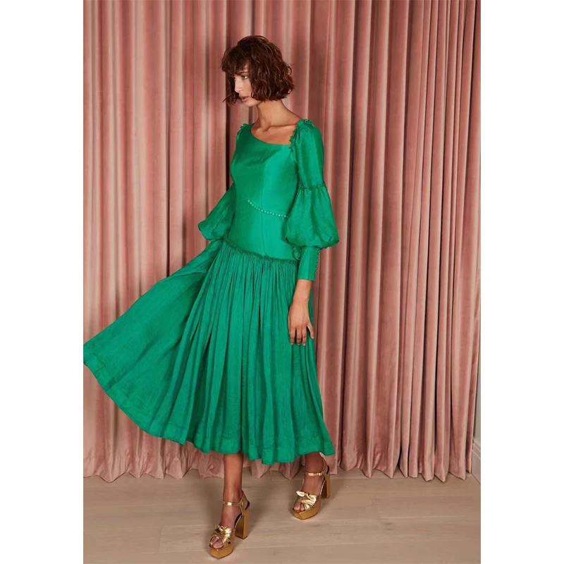 

A6466 Clothing Manufacturers Casual Dresses Maxi Peplum Dress Ladies