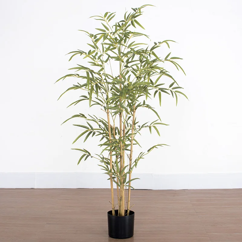 

Greenery Artificial Bamboo Bonsai Plastic Artificial Plants Trees For Garden Decoration