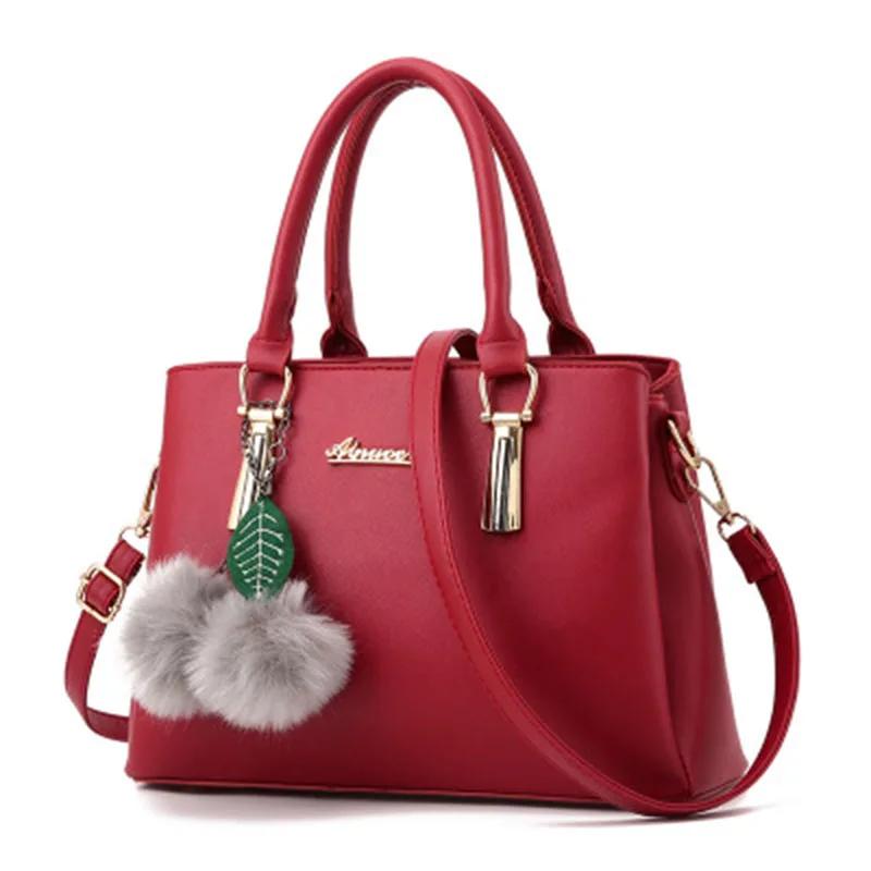 

New Arrivals Of Stylish Design Easy-matching PU Tote Single Shoulder Women Leather Handbags, Multi color