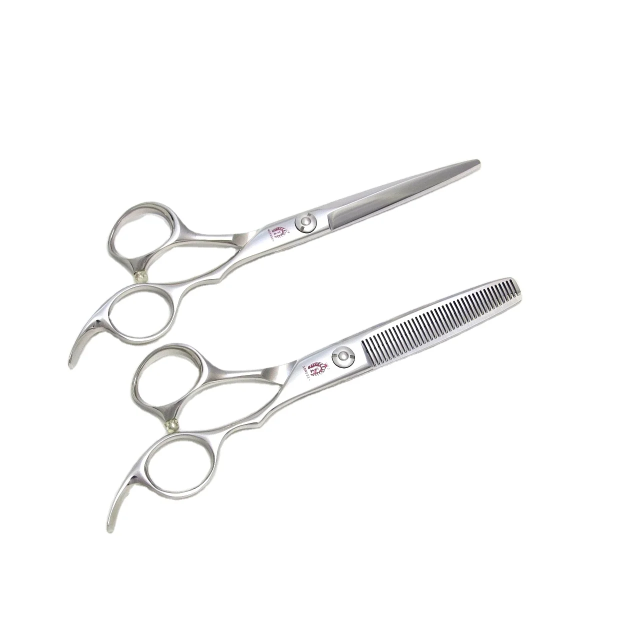 

GONG BEN hairdressing shears steel stainless style beauty handle accept blade material scissors, Silver