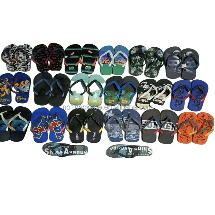 

0.48 Dollar Model YH-GLL001 Size 40-45 Strong And Good Quality Men slippers or flips flops sandals, Mix