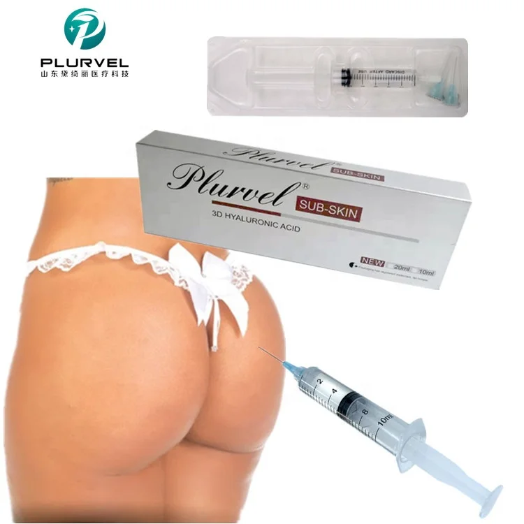 

PLURVEL brand 10ml sub-skin for hip injection filled hyaluronic acid injection