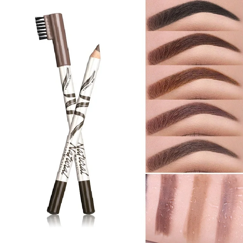 

Women Makeup Eyebrow Pencil Eyebrow with brush Waterproof Tattoo For Eyebrows Enhancer Dye Tint Pen LongLasting