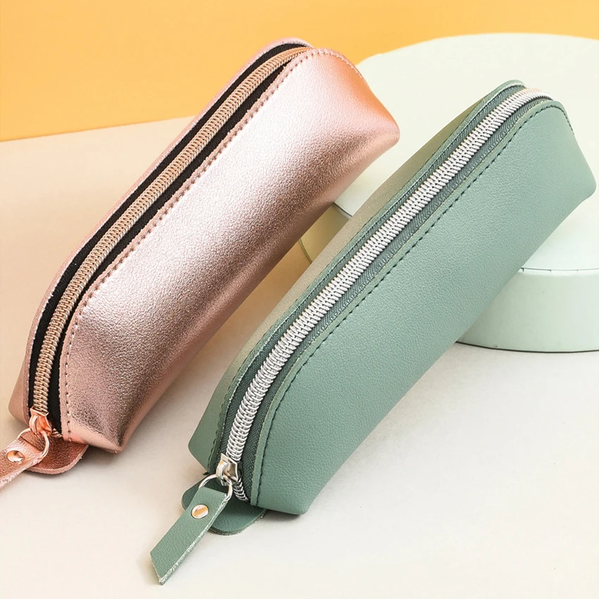 

Pen Mermaid Custom Logo High Quality Pvc Leather Laser Large Kid Pu Holographic Pencil Bag, Customized color