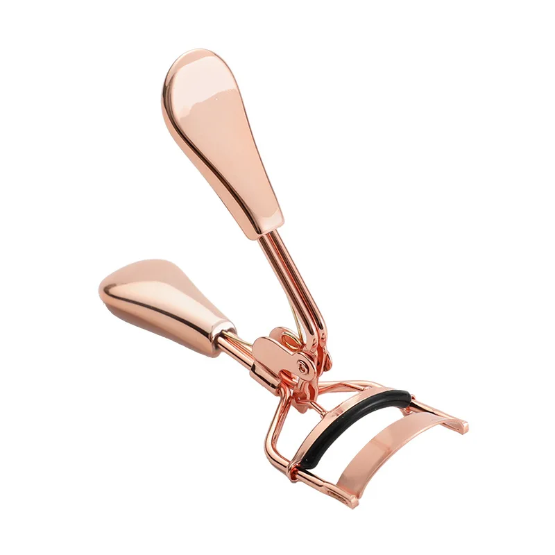 

Rose Gold professional Mini Eyelash Applicator custom label black and gold heat eyelash curler